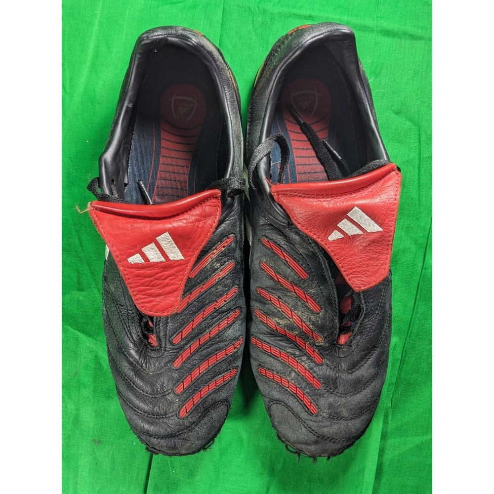 Adidas Predator Absolado Powerswerve HG Soccer Boots Red Black Cleats Size 11 - Picture 3 of 10
